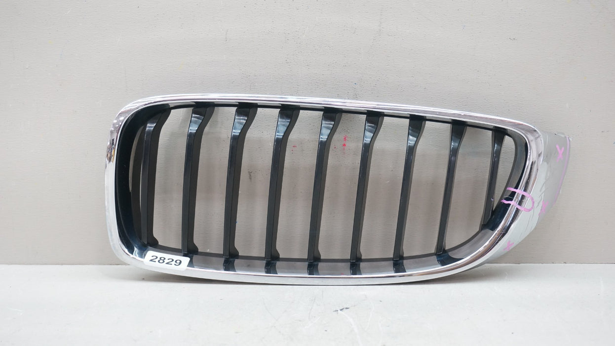 2014-2017 BMW 4 SERIES FRONT LEFT KIDNEY RADIATOR GRILLE GRILL OEM