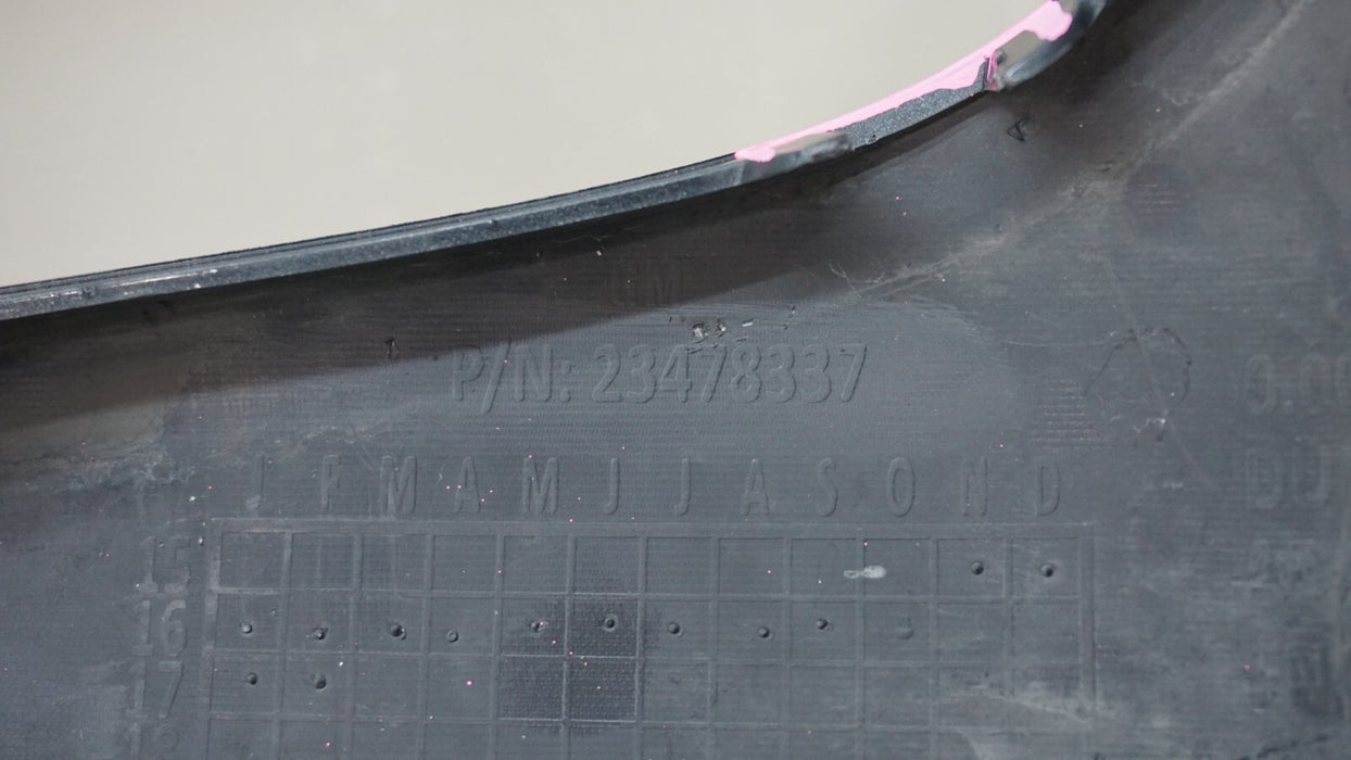 2016-2018 CHEVROLET MALIBU FRONT BUMMPER COVER PANEL OEM 23478337