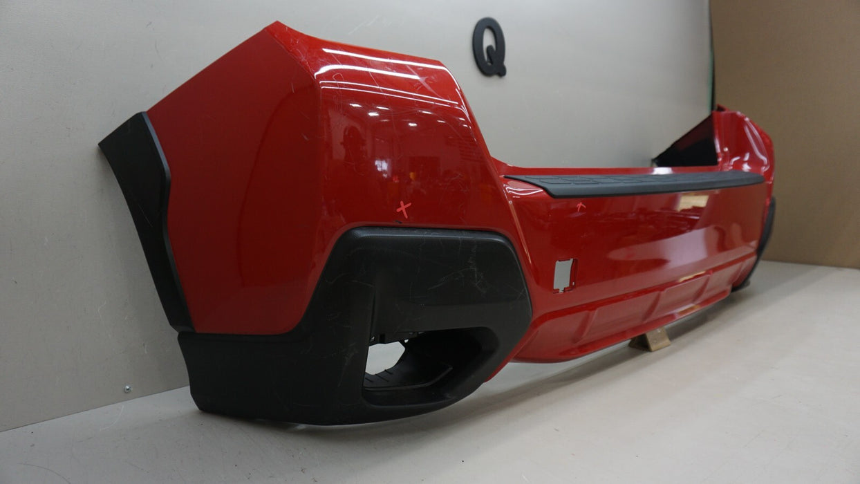 2018-2023 SUBARU CROSSTREK REAR BUMPER COVER RED OEM 57704FL250