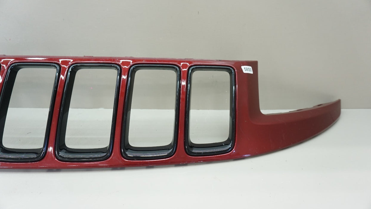2014-2016 JEEP GRAND CHEROKEE FRONT BUMPER GRILLE BEZEL COVER TRIM OEM 1WL32TR
