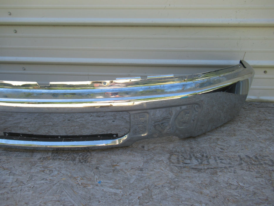 2012-2014 FORD F-150 FRONT BUMPER COVER PANEL CHROME 12 13 14 FACTORY OEM