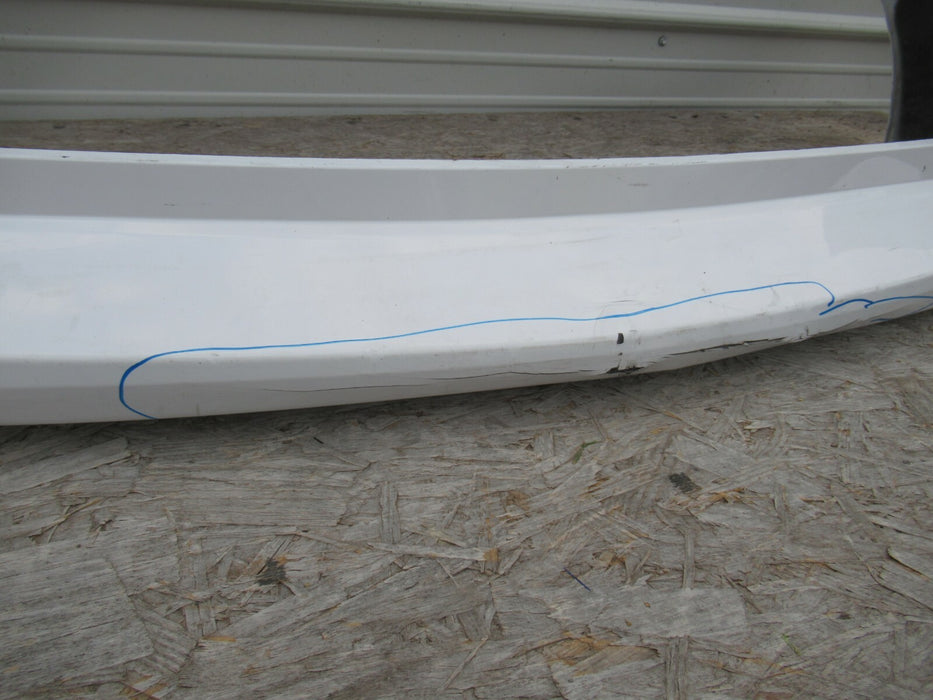 2018 - 2020 CHEVROLET EQUINOX REAR BUMPER COVER PANEL PLASTIC WHITE FACTORY OEM
