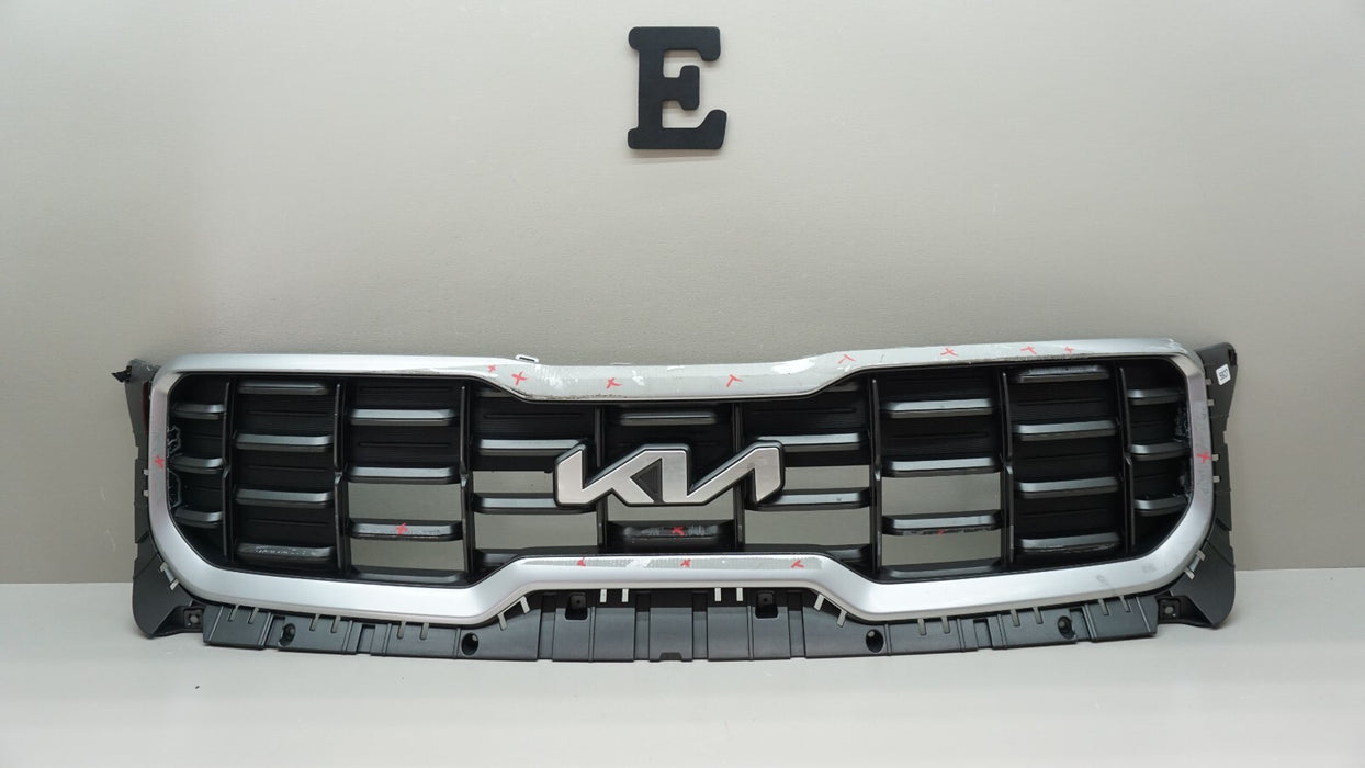 2023 KIA TELLURIDE SX FRONT BUMPER RADIATOR GRILLE W/ EMBLEM OEM 86352-S9600