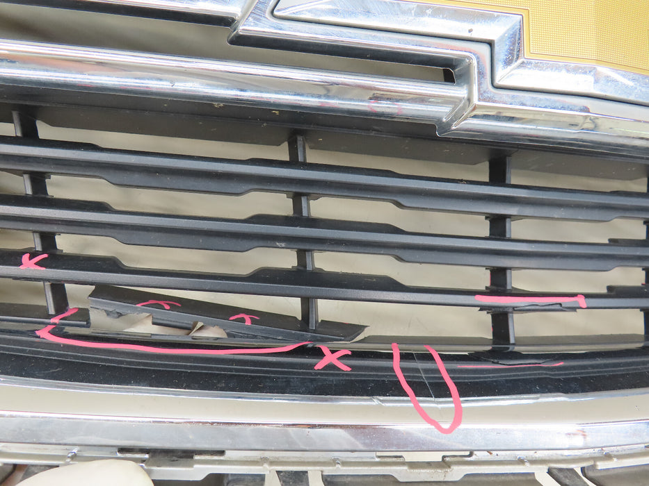 2015-2020 CHEVROLET COLORADO FRONT BUMPER RADIATOR GRILLE OEM