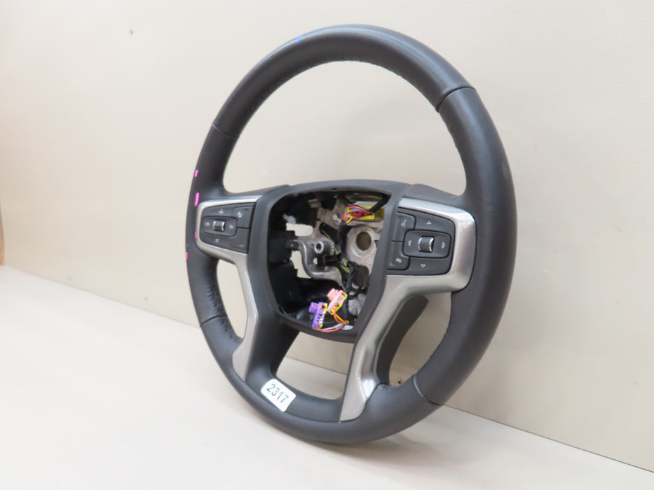 2019-2023 CHEVROLET/GMC SILVERADO TAHOE YUKON SIERRA STEERING WHEEL OEM 86813336