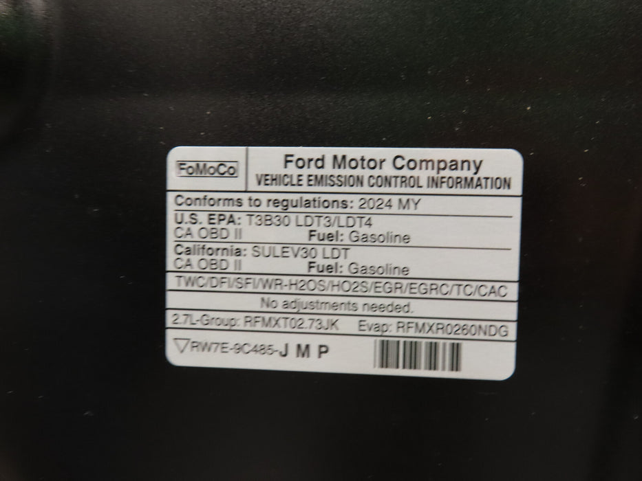 2021-2023 FORD F150 F-150 FRONT HOOD BONNET OEM