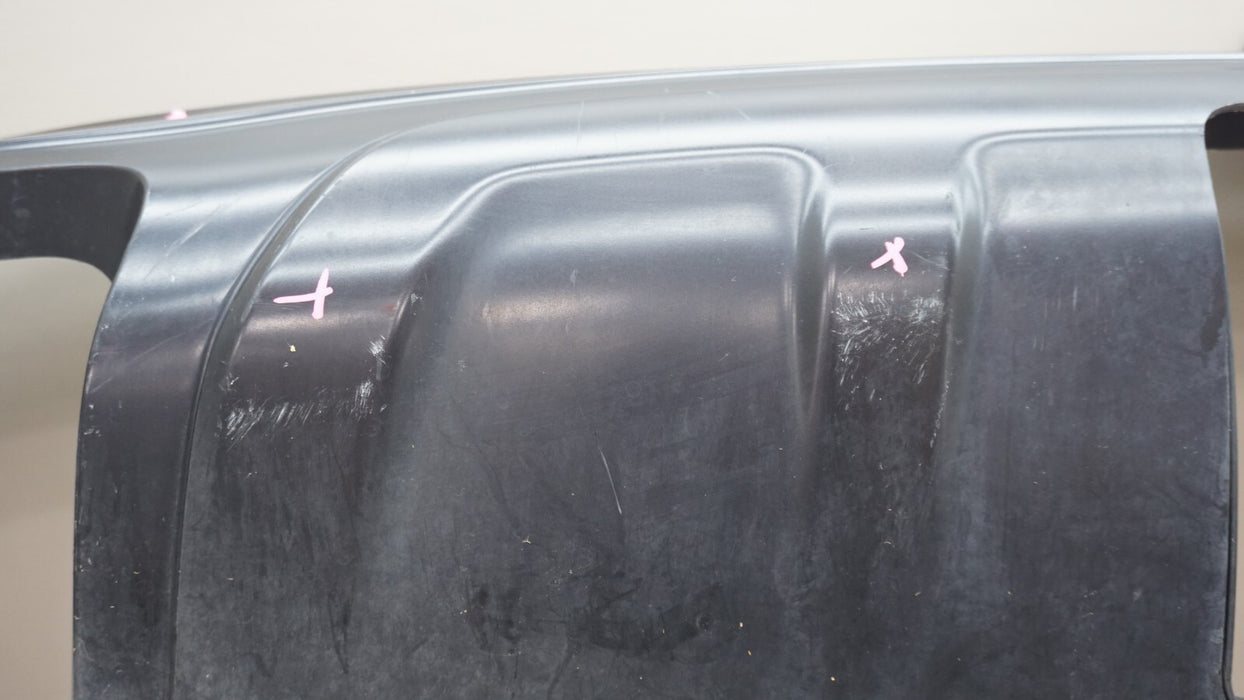 2017-2019 AUDI Q7 REAR LOWER BUMPER COVER W/ PARKING SENSOR HOLES 4M0807527B OEM