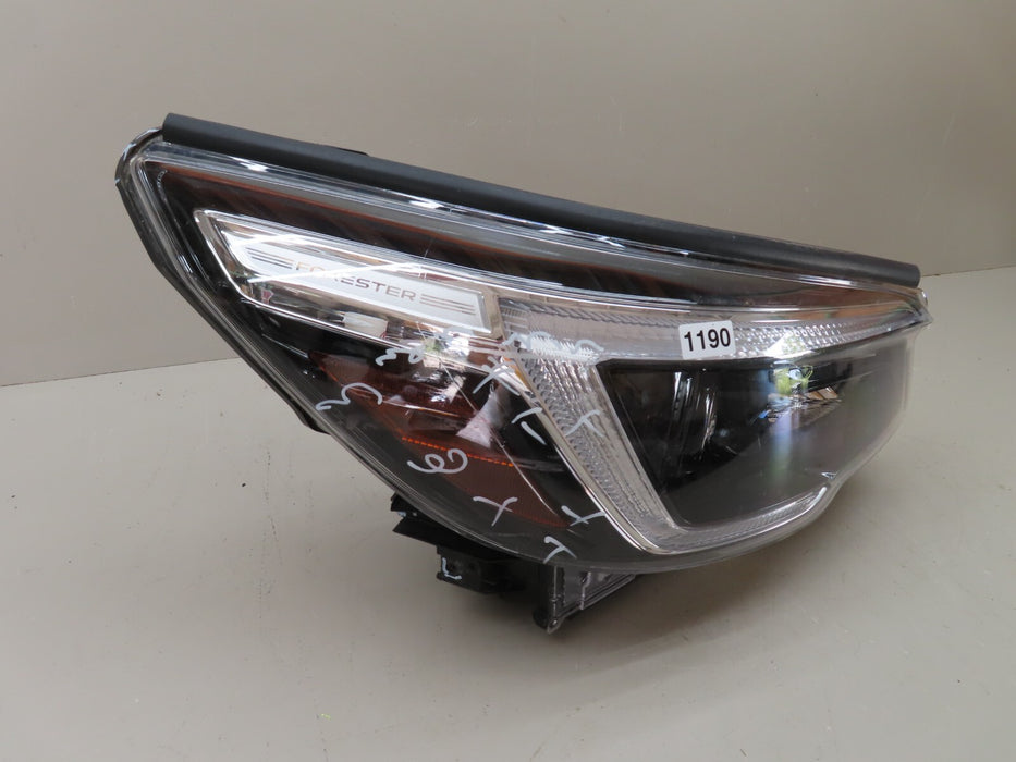 2019-2020 SUBARU FORESTER FRONT RIGHT PASSENGER SIDE HEADLIGHT LAMP LED OEM