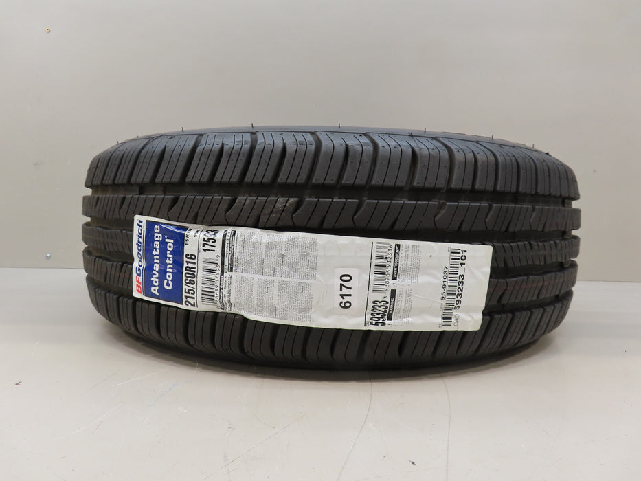 BF GOODRICH ADVANTAGE CONTROL TIRE 215/60R16