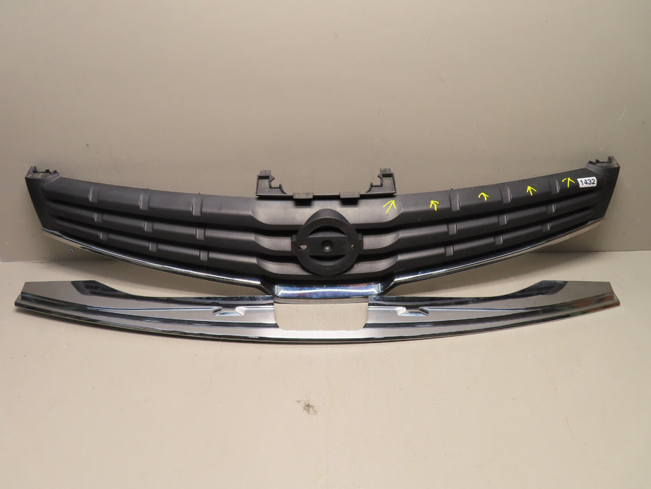 2007 2008 2009 NISSAN QUEST FRONT GRILLE GRILL OEM 62070 ZM70A