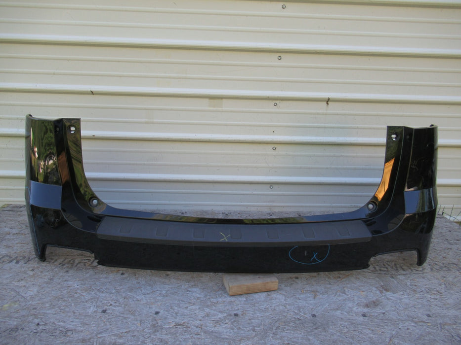 2010-2015 GMC TERRAIN REAR BUMPER COVER PANEL BLACK PLASTIC 11 12 13 14 OEM
