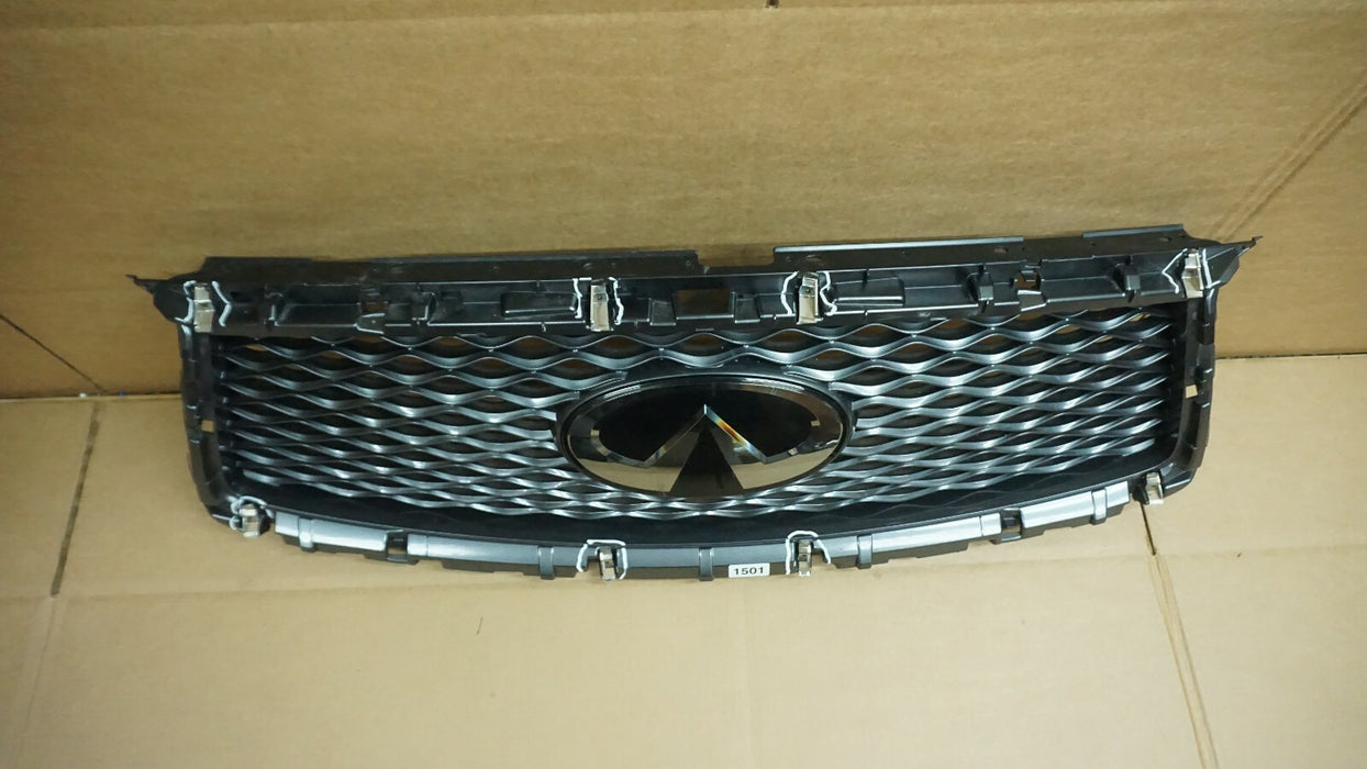 2019-2020 INFINITI QX50 FRONT RADIATOR GRILLE GRILL MESH WITH EMBLEM OEM 19 20