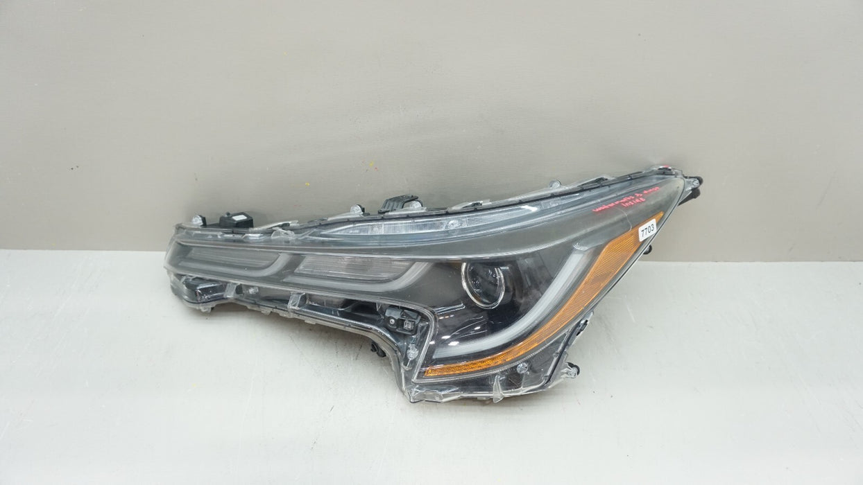 2020-2022 TOYOTA COROLLA FRONT LH LEFT DRIVER SIDE HEADLIGHT OEM