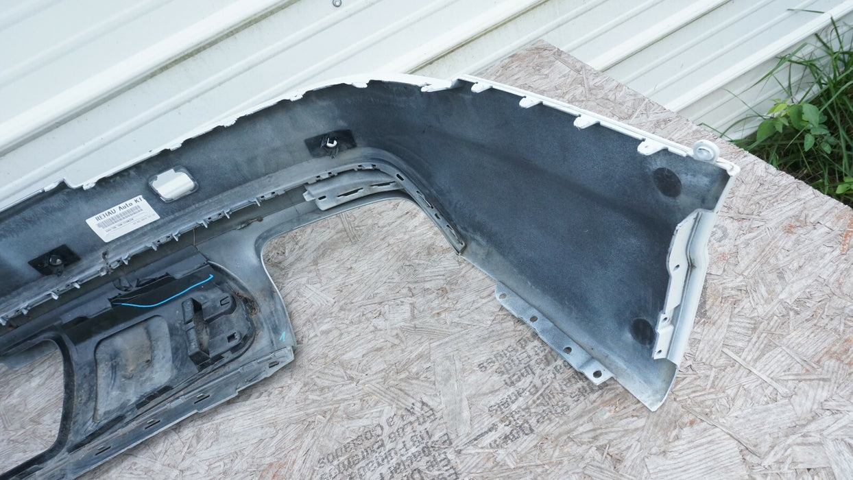 2017-2019 AUDI Q7 REAR BUMPER LOWER COVER PANEL W/ VALANCE & SENSOR HOLES OEM