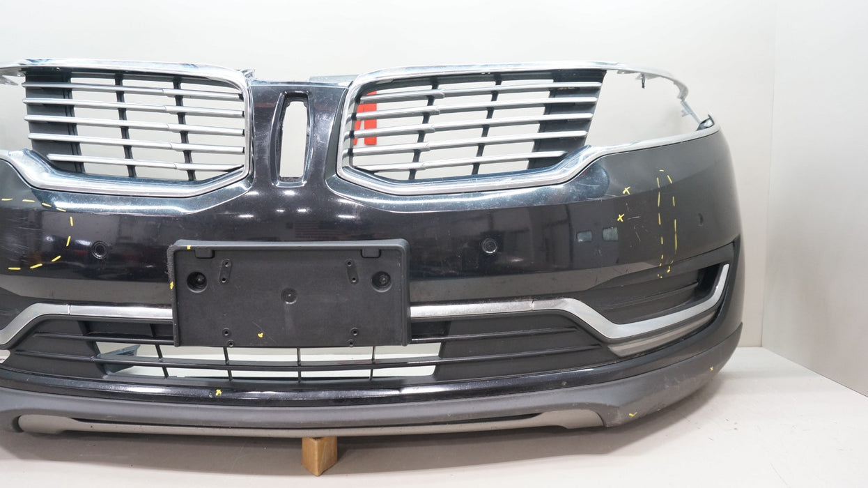 2016-2018 LINCOLN MKX FRONT BUMPER COVER WITH GRILLE OEM FA1B-17F003-AAW