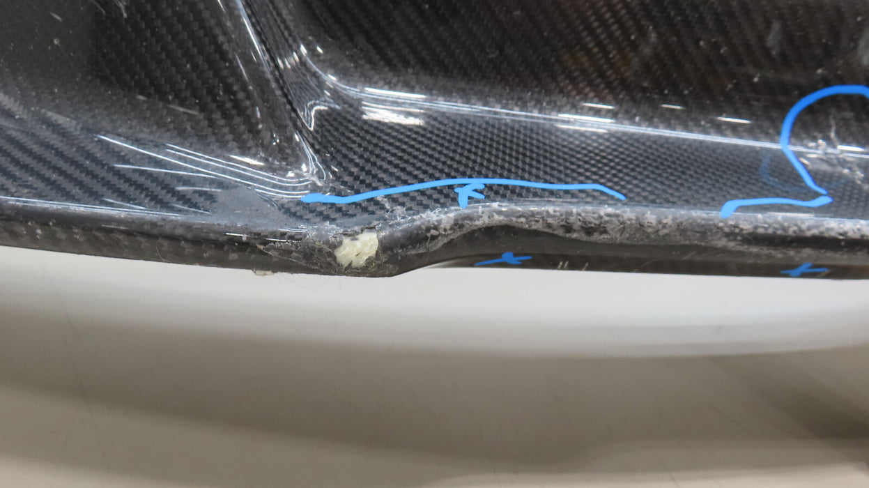MCLAREN 650S FRONT LOWER SPOILER SPLITTER BUMPER COVER CARBON FIBER OEM