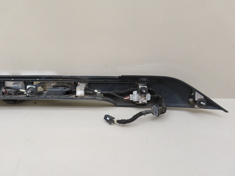 2017-2018 GMC ACADIA REAR TRUNK LIFTGATE MOLDING TRIM CHROME W/ CAMERA OEM