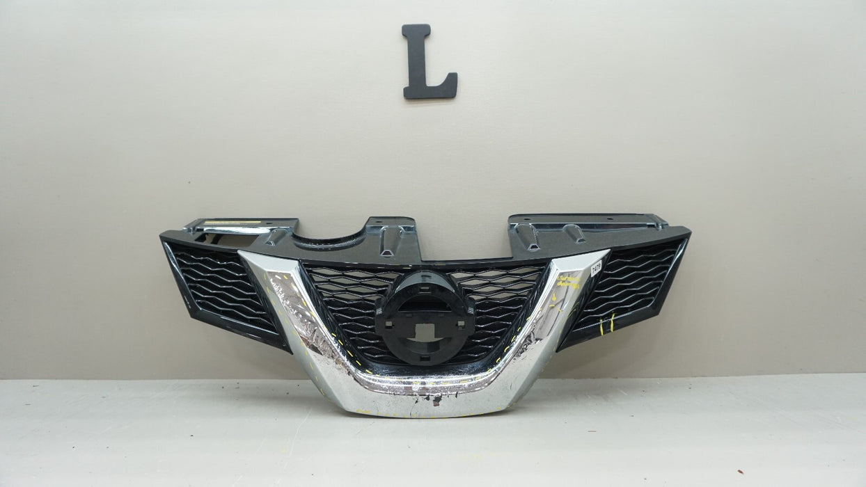 2014-2016 NISSAN ROGUE FRONT UPPER BUMPER RADIATOR GRILLE OEM 62310 9TA1A