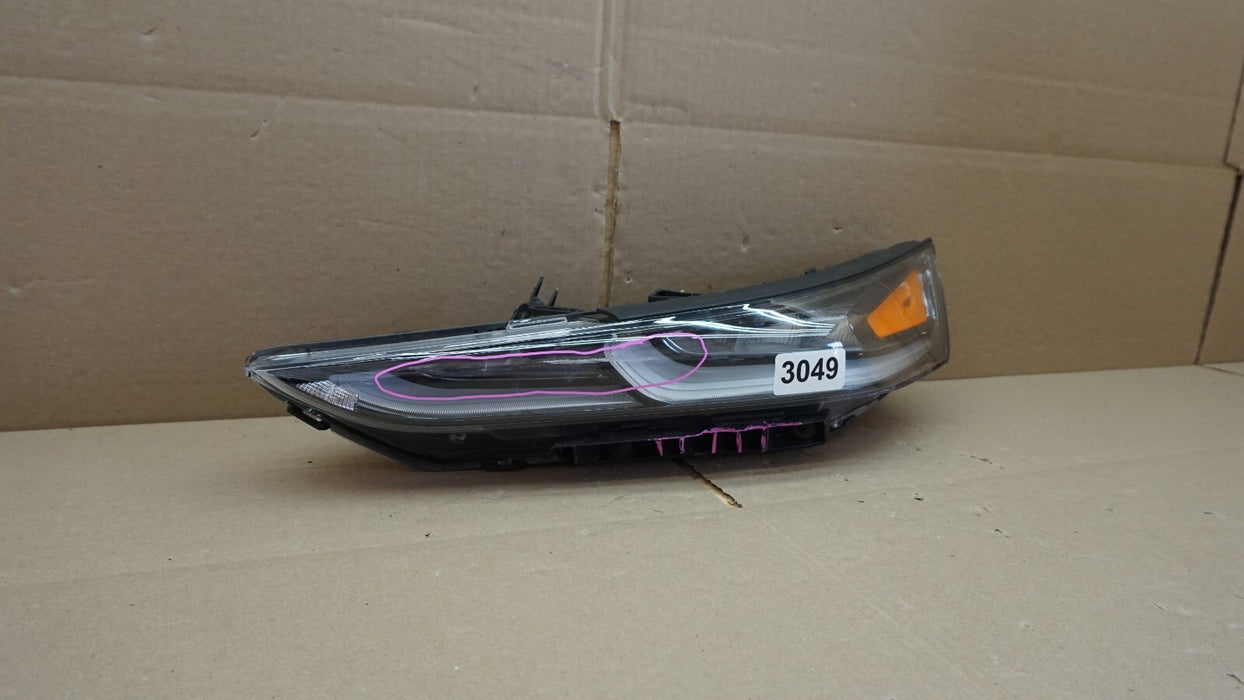 2019-2020 HYUNDAI SANTA FE LEFT DRIVER SIDE HEADLIGHT HEAD LIGHT LAMP LED OEM
