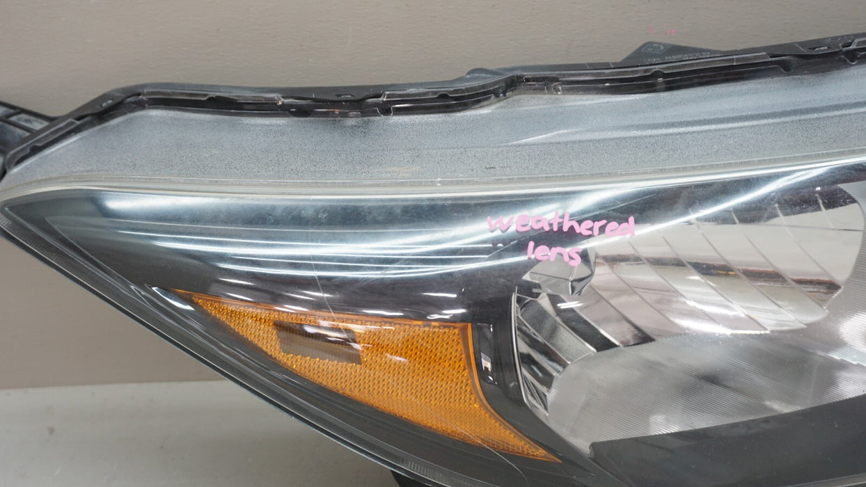 2016-2018 HONDA HR-V FRONT RIGHT PASSENGER HEADLIGHT LAMP HALOGEN OEM 100-18091