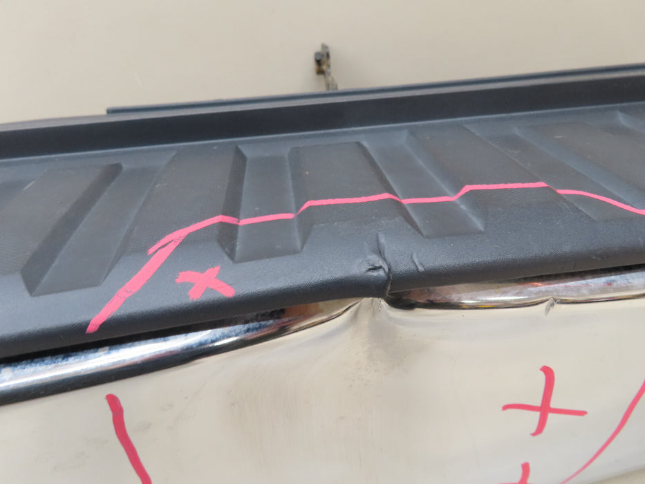 2014-2018 CHEVROLET SILVERADO/ GMC SIERRA 1500 REAR BUMPER METAL OEM