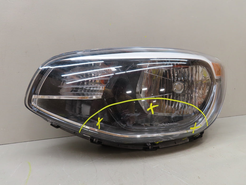 2014-2019 KIA SOUL FRONT LEFT DRIVER SIDE HEADLIGHT LAMP HALOGEN OEM 92101-B2