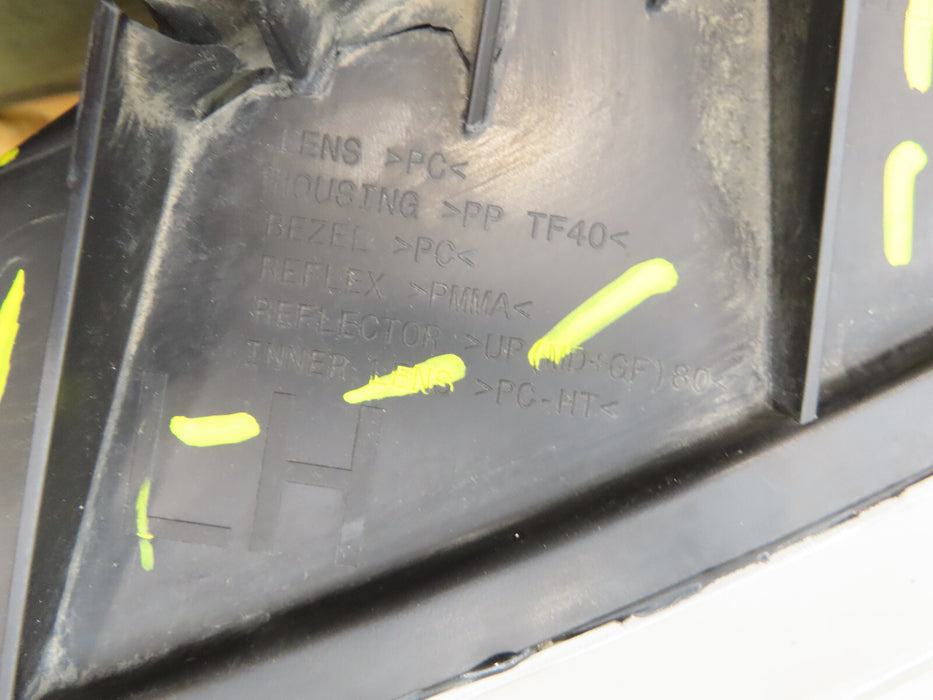 2012 JEEP GRAND CHEROKEE FRONT LEFT DRIVER HEADLIGHT HALOGEN OEM 55079379AE