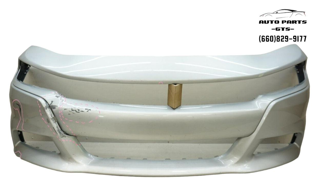 2015-2020 DODGE CHARGER SE SXT RT 4DR SEDAN FRONT BUMPER COVER PANEL PLASTIC OEM