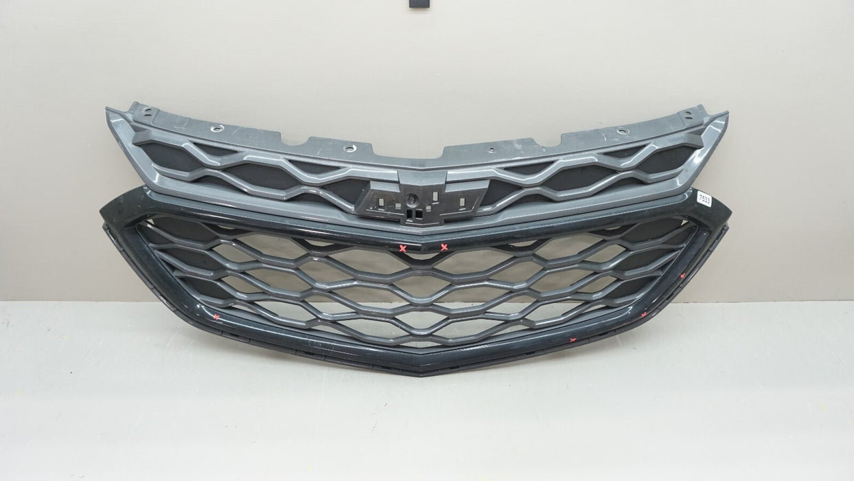 2018-2021 CHEVROLET EQUINOX FRONT UPPER RADIATOR GRILLE HONEYCOMB 84384737