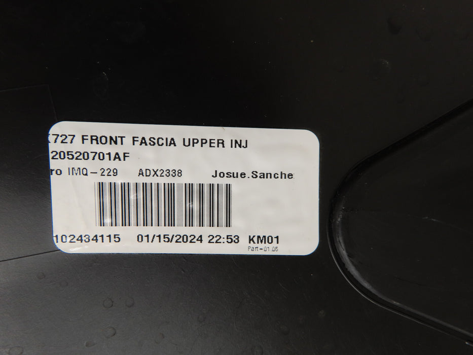 2021-2024 FORD MUSTANG MACH-E FRONT BUMPER COVER OEM