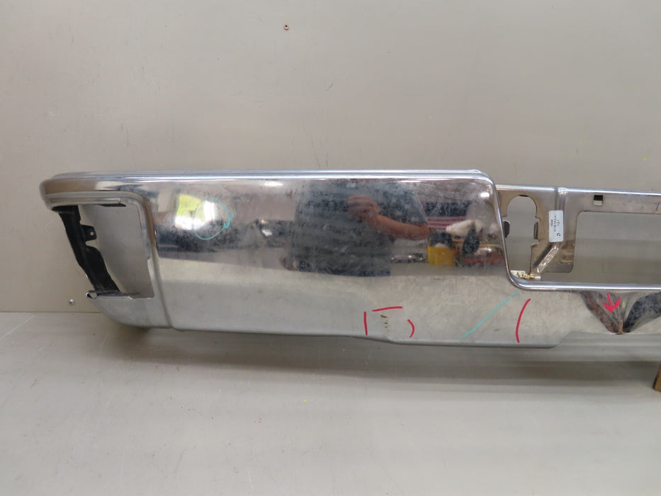 2014-2019 CHEVROLET SILVERADO GMC SIERRA 1500 REAR METAL BUMPER COVER PANEL OEM
