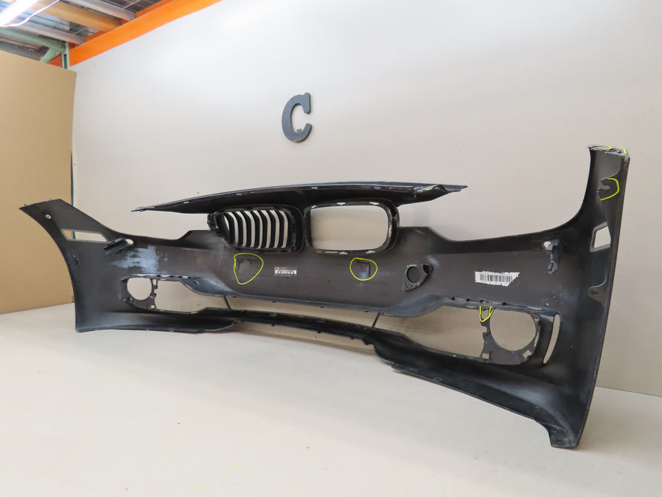 2012 2013 2014 2015 BMW 3 SERIES 328I 335I F30 F31 FRONT BUMPER COVER OEM