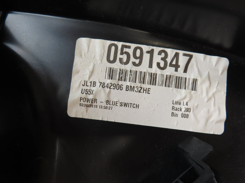 2018 2019 LINCOLN NAVIGATOR REAR TAIL GATE TRIM OEM JL7B-7842906-BAW