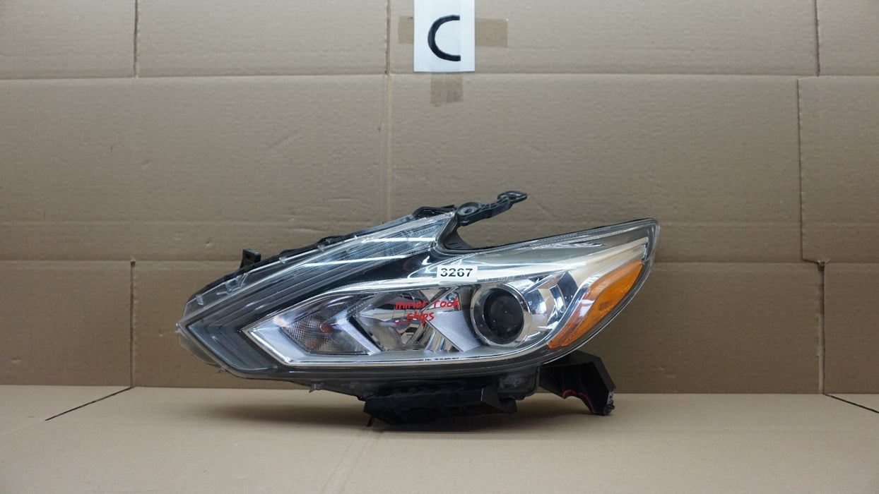 2016-2018 NISSAN ALTIMA FRONT LEFT DRIVER SIDE HEADLIGHT HALOGEN HEADLAMP OEM