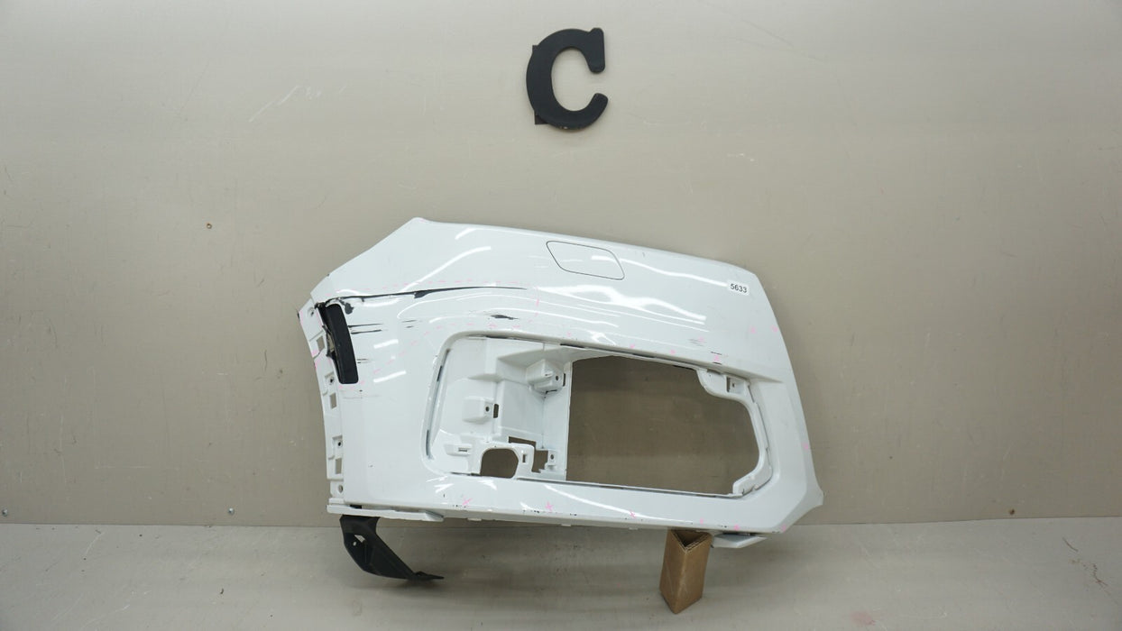 2017-2018 AUDI Q7 FRONT RIGHT PASSENGER SIDE BUMPER COVER PANEL OEM 4M0807096E