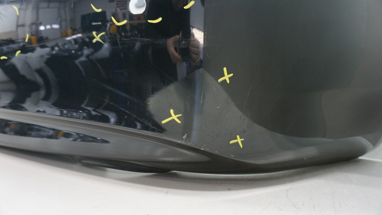 2010-2013 INFINITI G37 REAR BUMPER COVER PANEL W/ SENSOR HOLES OEM 850221NF0H