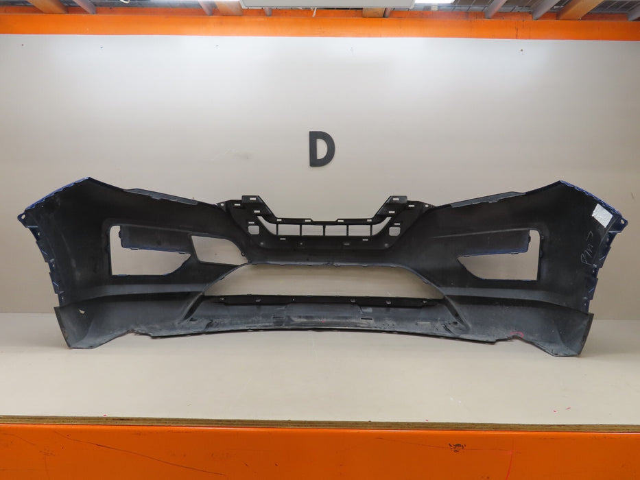 2017-2019 NISSAN ROGUE FRONT BUMPER COVER PANEL W/ MOLDING TRIM OEM 62022-6FL0H