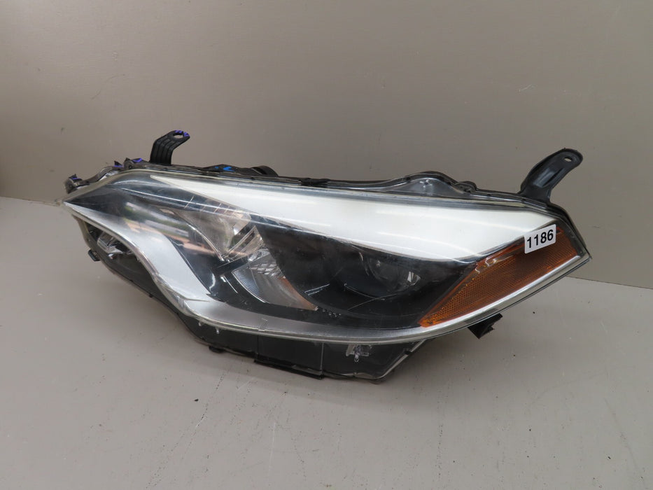 2014 - 2016 TOYOTA COROLLA FRONT LEFT DRIVER SIDE HEADLIGHT LAMP HALOGEN OEM