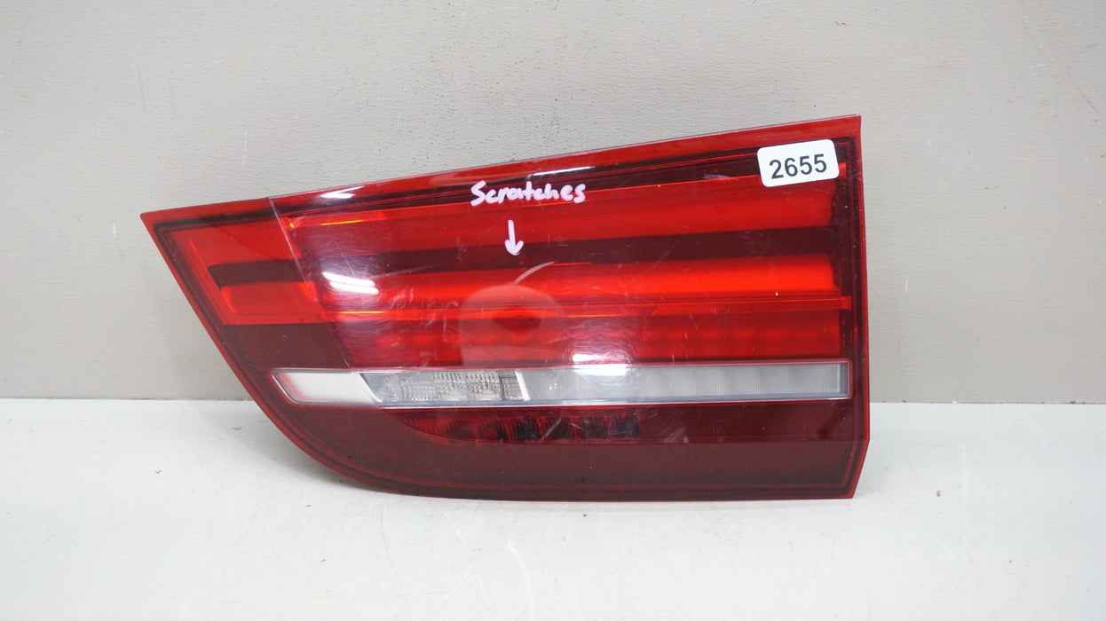 2014-2018 BMW X5 F15 REAR RIGHT PASSENGER SIDE INNER TAIL LIGHT OEM 011298-04