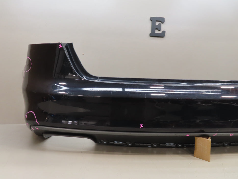 2013-2015 AUDI A4 S-LINE REAR BUMPER COVER W/ LOWER OEM 8K5807511J
