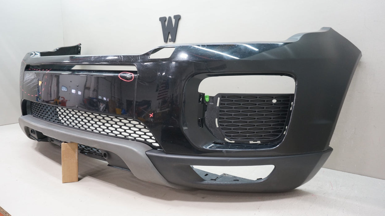 2016-2018 RANGE ROVER EVOQUE FRONT BUMPER COVER PANEL OEM GJ32-17F003