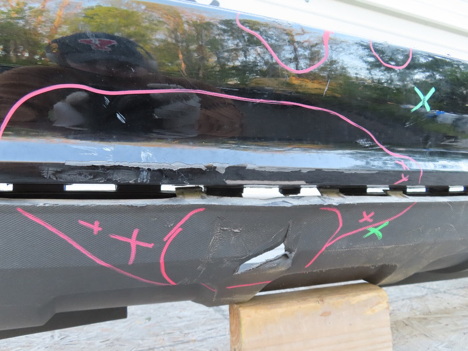 2010-2015 CHEVROLET EQUINOX REAR BUMPER COVER W/ LOWER VALANCE OEM 20917981