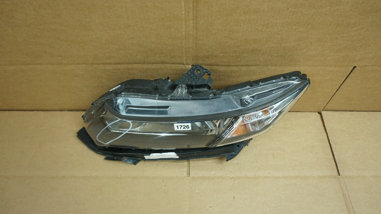 2013-2015 HONDA CIVIC SEDAN FRONT LEFT DRIVER SIDE HEADLIGHT HEADLAMP OEM