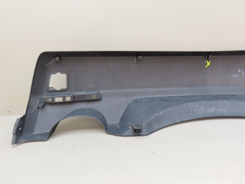 2007-2009 ACURA MDX REAR LOWER BUMPER COVER  VALANCE TRIM OEM 7150C-STX-A000