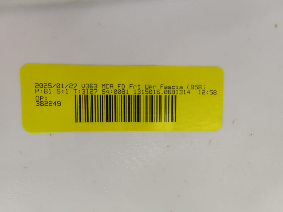 2020-2023 FORD TRANSIT 150 250 350 FRONT UPPER BUMPER COVER OEM