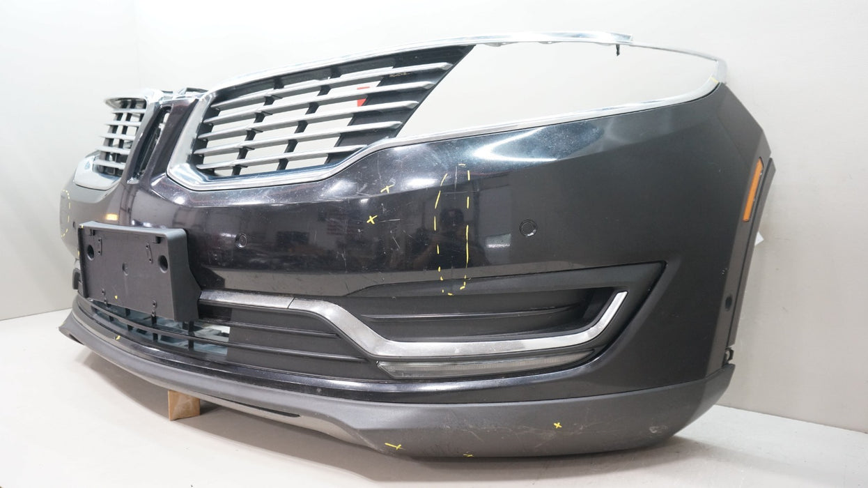 2016-2018 LINCOLN MKX FRONT BUMPER COVER WITH GRILLE OEM FA1B-17F003-AAW