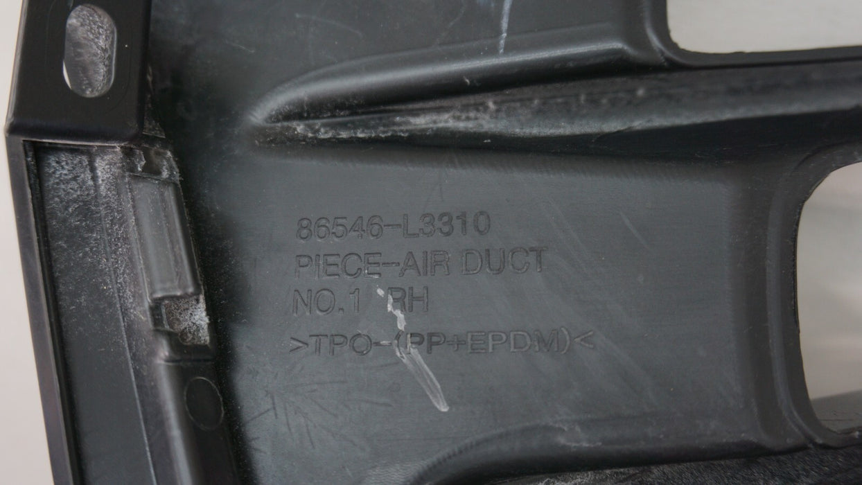 2021-2023 KIA K5 GT FRONT RIGHT PASSENGER SIDE FOG LIGHT TRIM OEM 2022