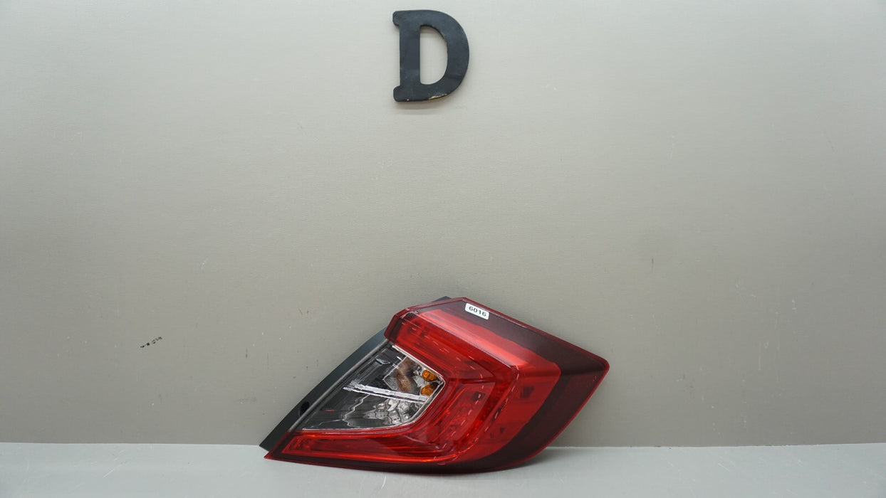 2016-2021 HONDA CIVIC SEDAN RH RIGHT PASSENGER SIDE TAIL LIGHT AFTERMARKET CAPA
