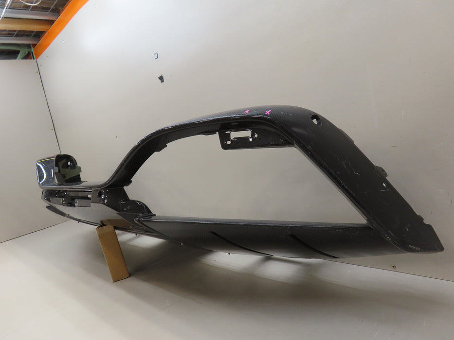 2017-2020 ASTON MARTIN VANTAGE REAR BUMPER COVER DIFFUSER CARBON FIBER OEM