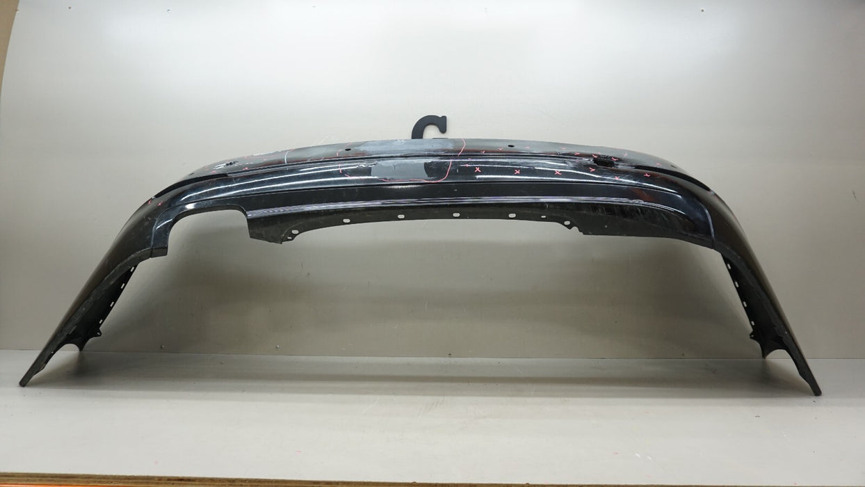 2011-2013 BMW 528I F10 SEDAN REAR BUMPER COVER PANEL W/ SENSOR HOLE OEM 7240372